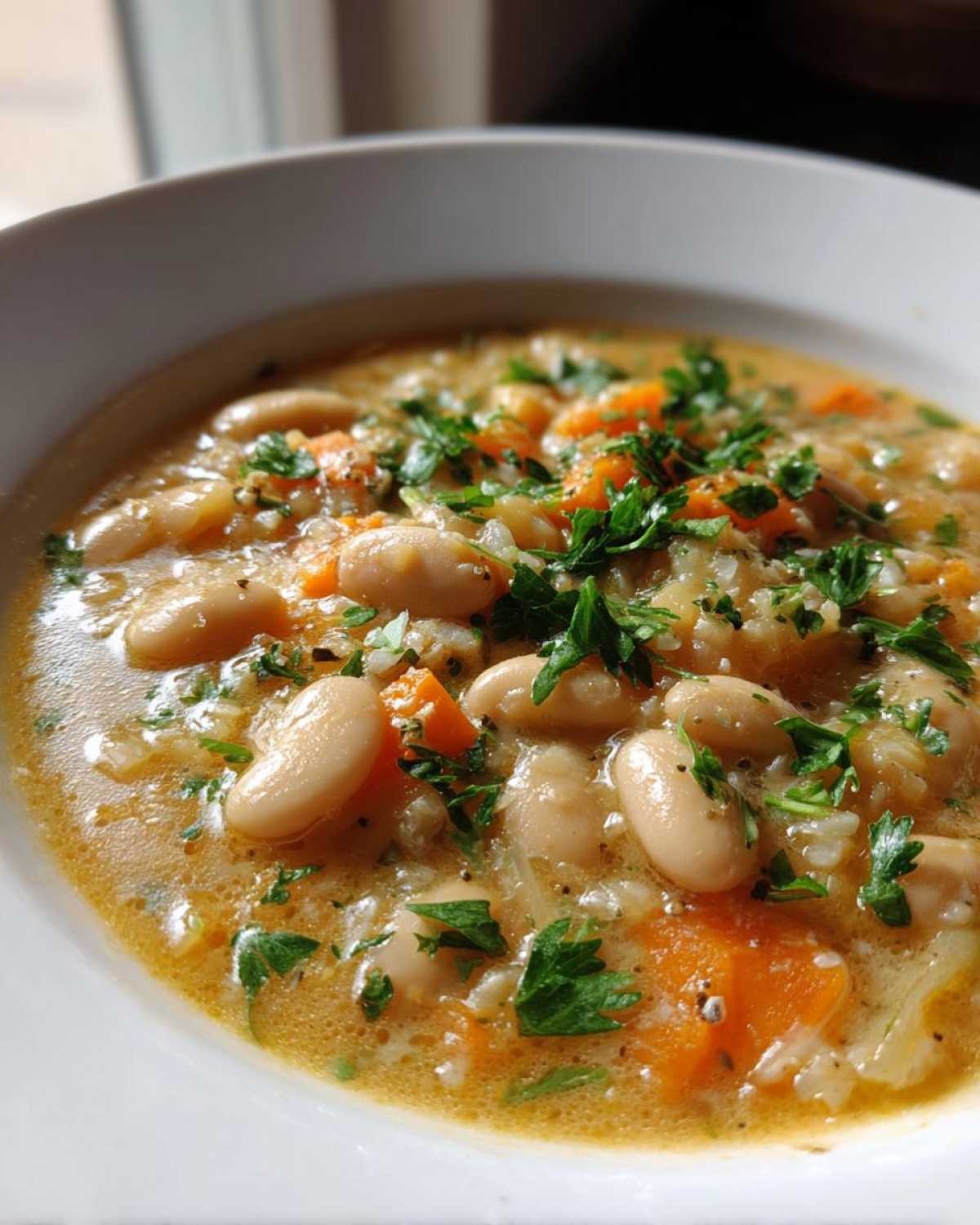 Instant Pot White Bean Stew - detail 1