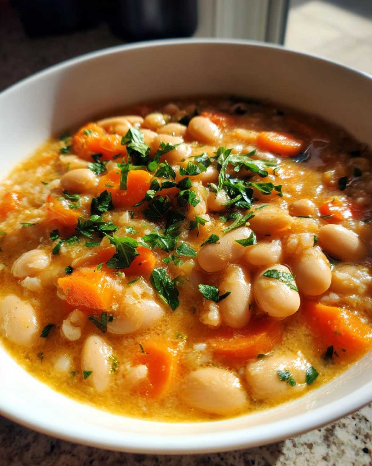 Instant Pot White Bean Stew - detail 2