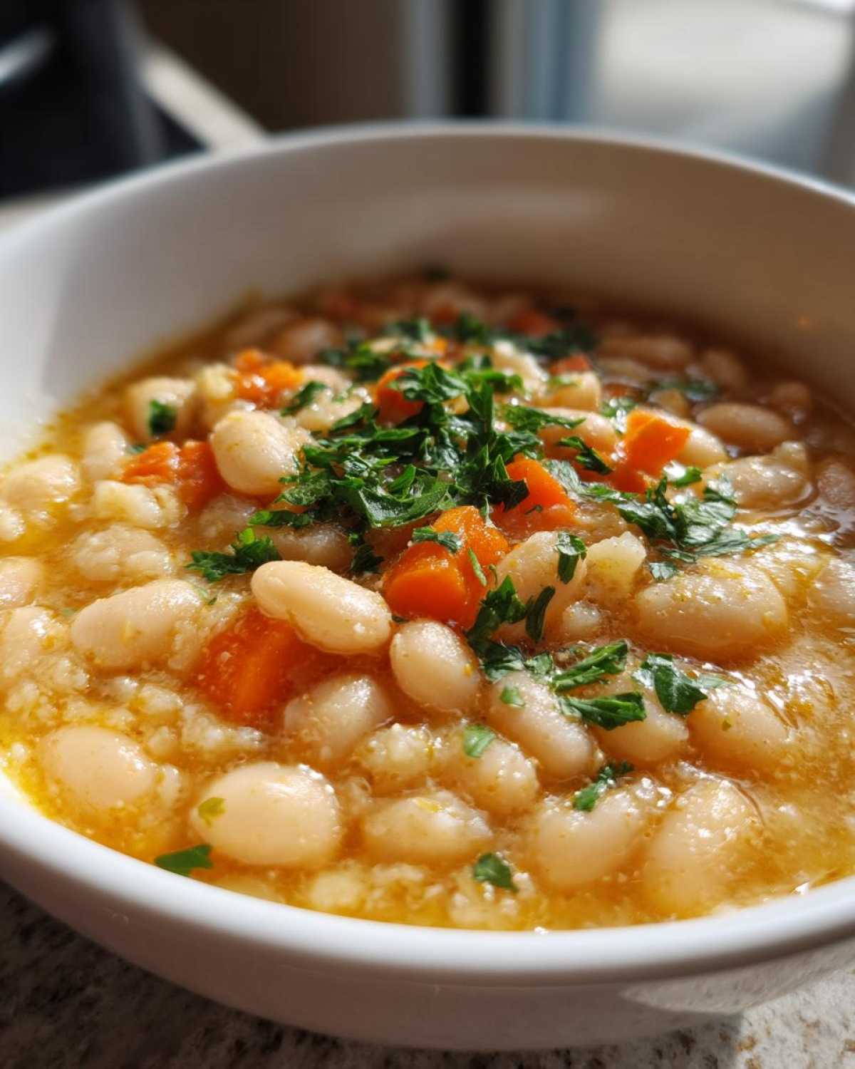 Instant Pot White Bean Stew - detail 3