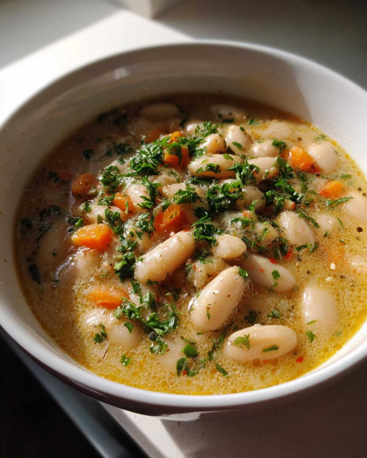 Instant Pot White Bean Stew - detail 4