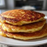 Keto Almond Flour Banana Pancakes