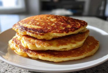 Keto Almond Flour Banana Pancakes