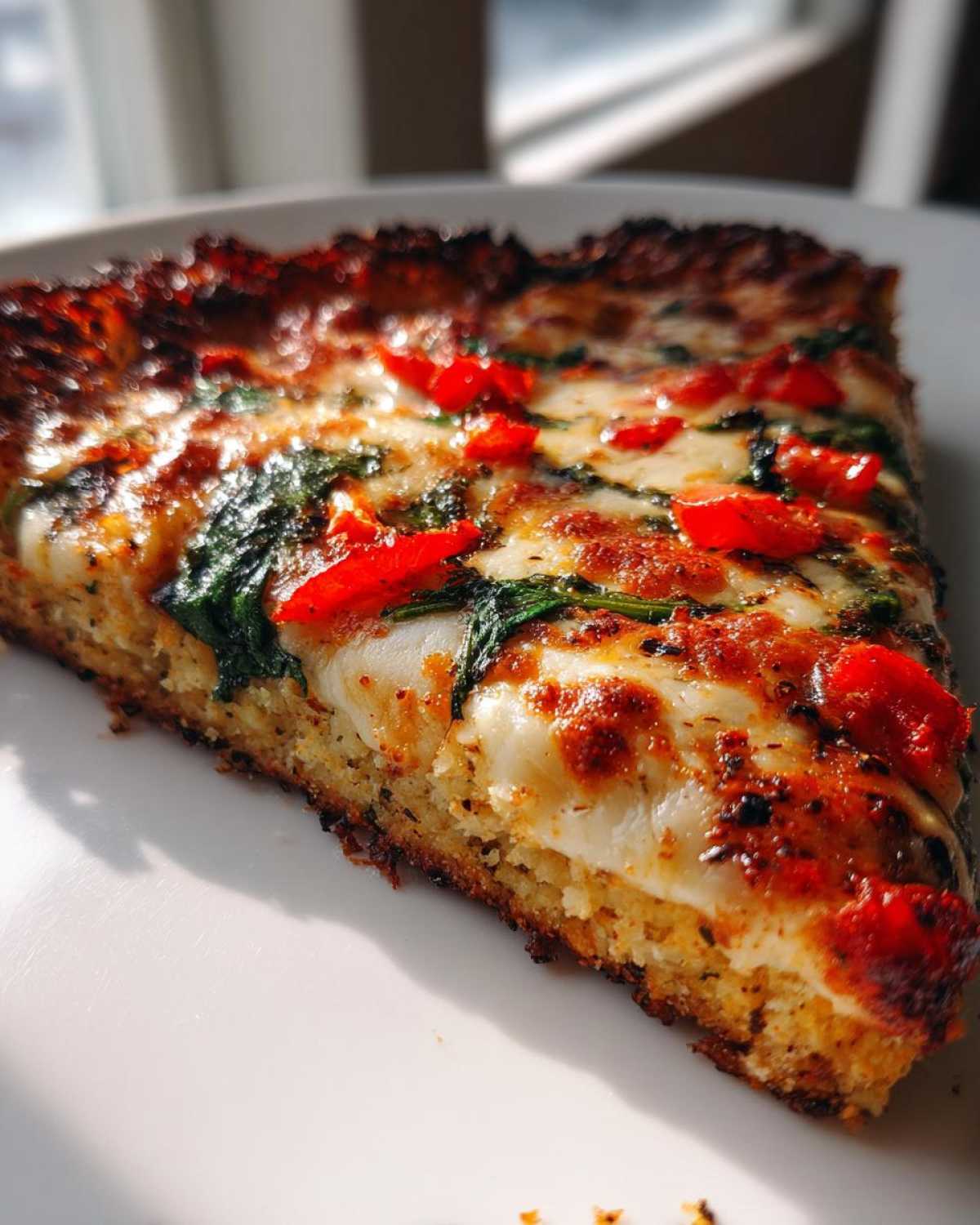 Keto Cauliflower Crust Pizza - detail 4