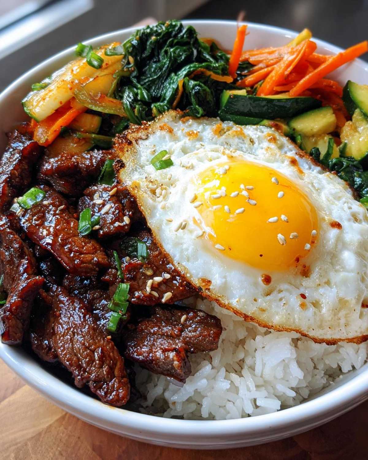 Korean Beef Bibimbap Bowl - detail 1
