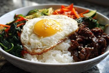 Korean Beef Bibimbap Bowl