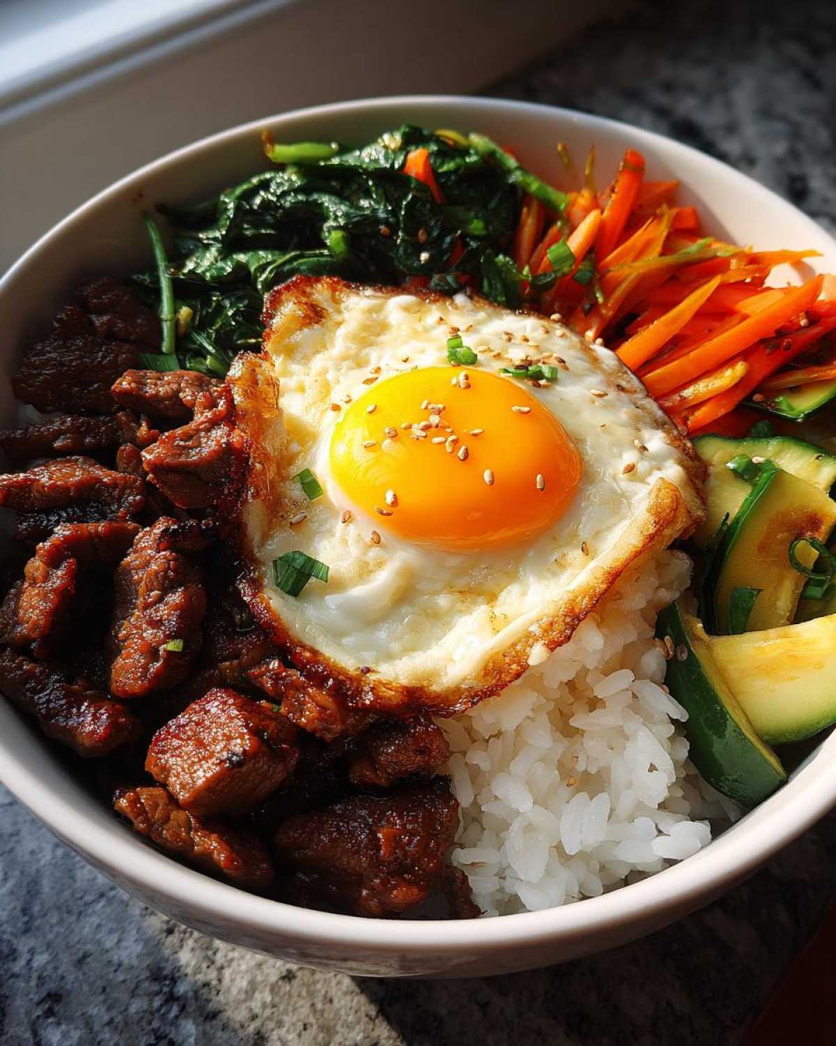Korean Beef Bibimbap Bowl - detail 4