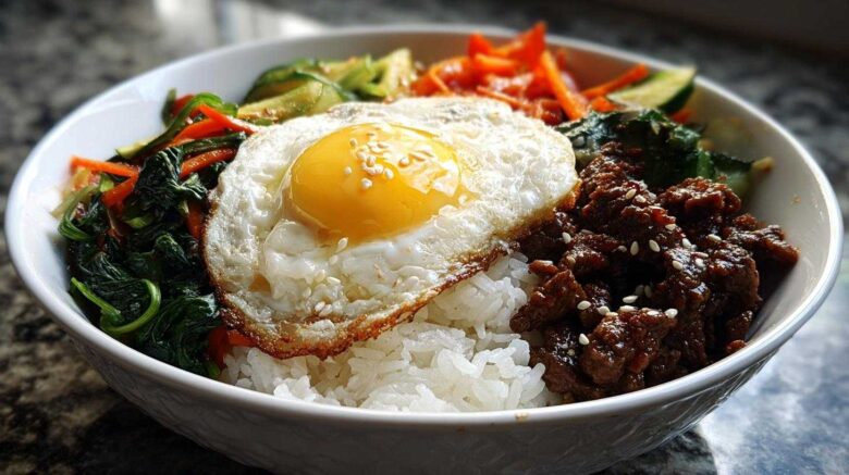 Korean Beef Bibimbap Bowl