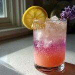 Lavender Strawberry Lemonade Spritzer