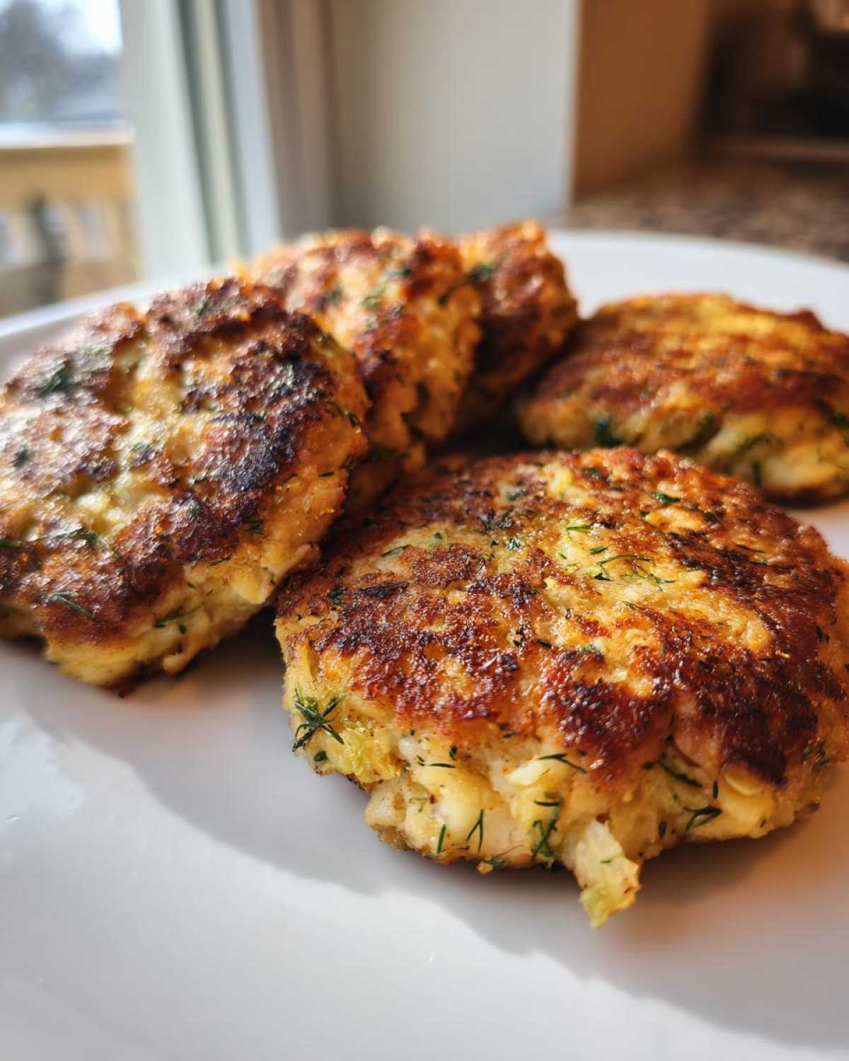 Lemon Dill Salmon Patties - detail 1