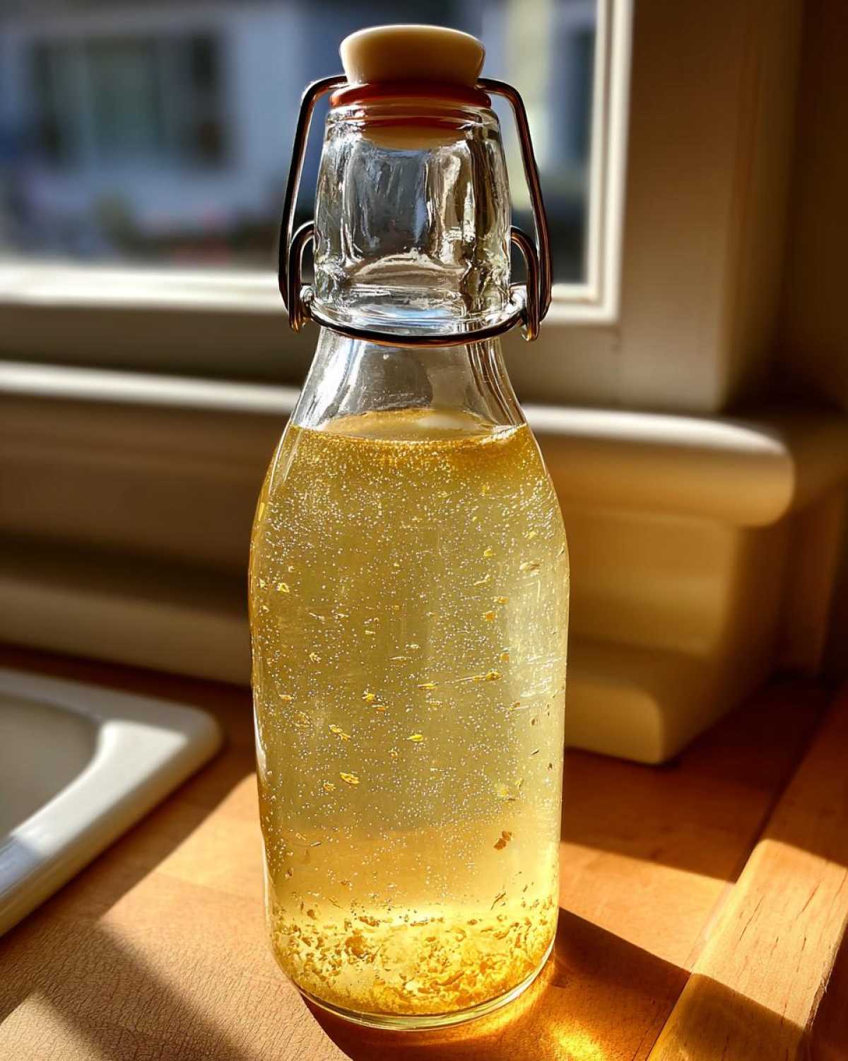 Lemon Ginger Kombucha Fizz - detail 2