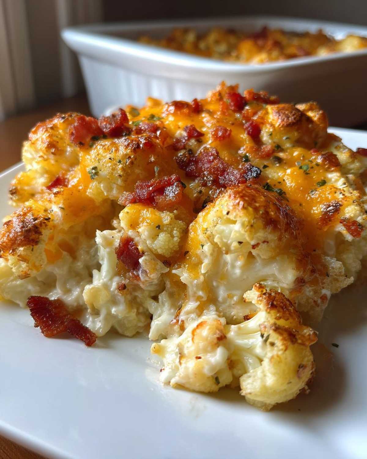 Loaded Cauliflower Bake (Low Carb) - detail 1