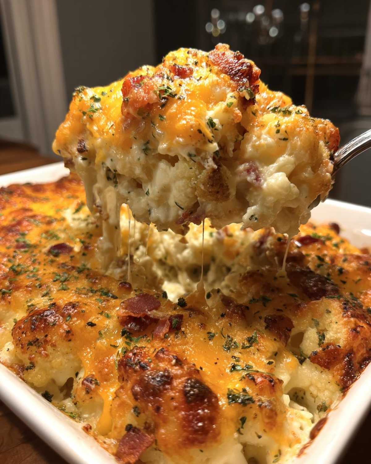Loaded Cauliflower Bake (Low Carb) - detail 2