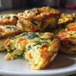 Low-Carb Veggie Frittata Bites