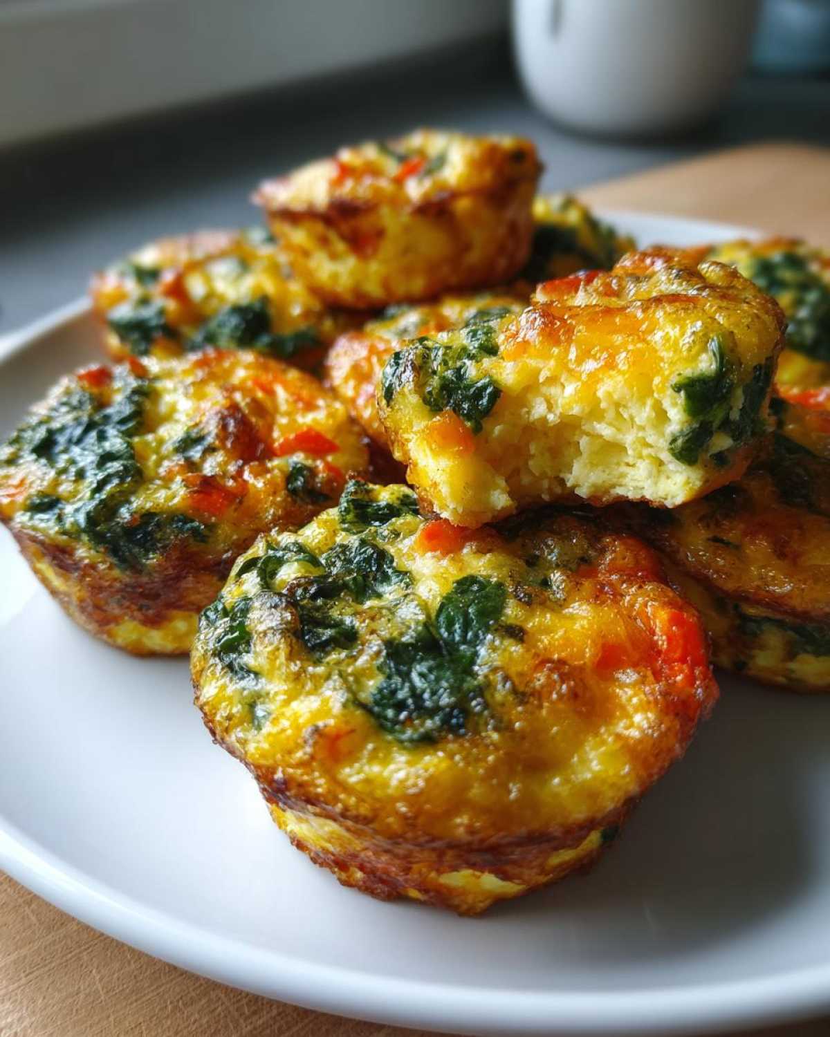 Low-Carb Veggie Frittata Bites - detail 4