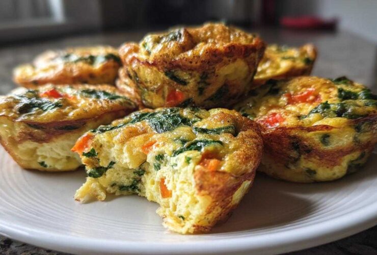 Low-Carb Veggie Frittata Bites