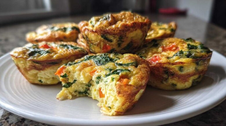 Low-Carb Veggie Frittata Bites