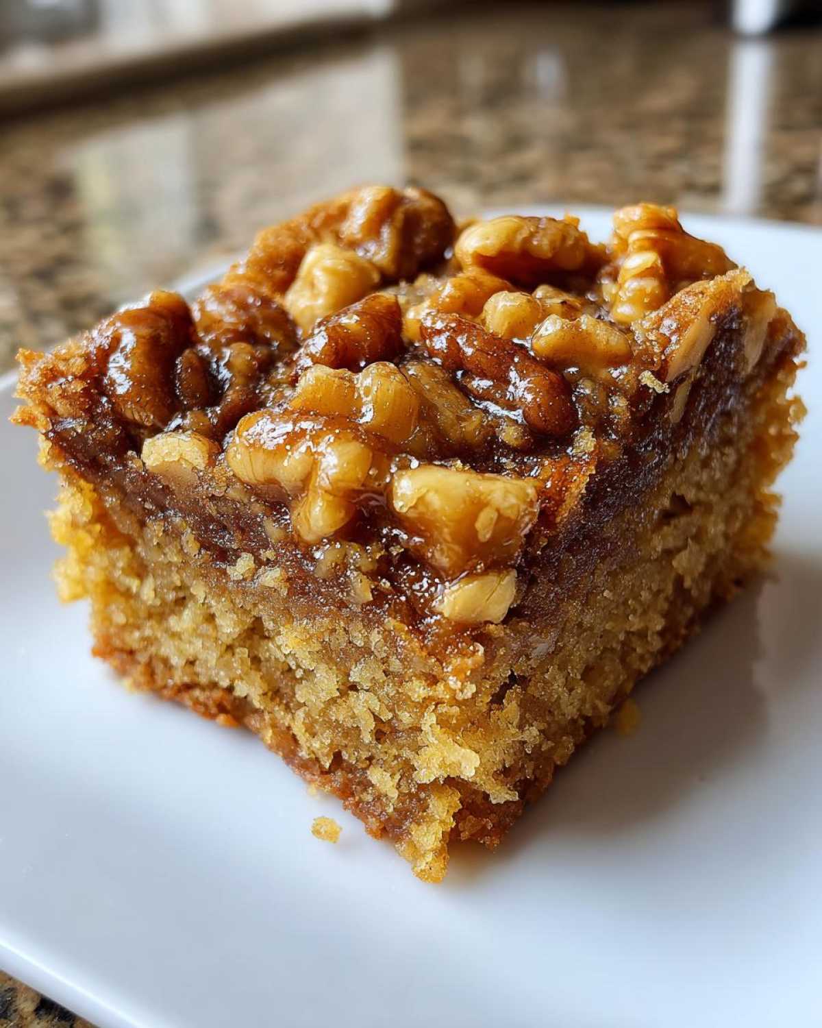 Maple Walnut Blondies - detail 1