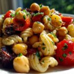 Mediterranean Chickpea Pasta Salad