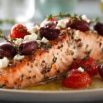 Mediterranean Sheet Pan Salmon