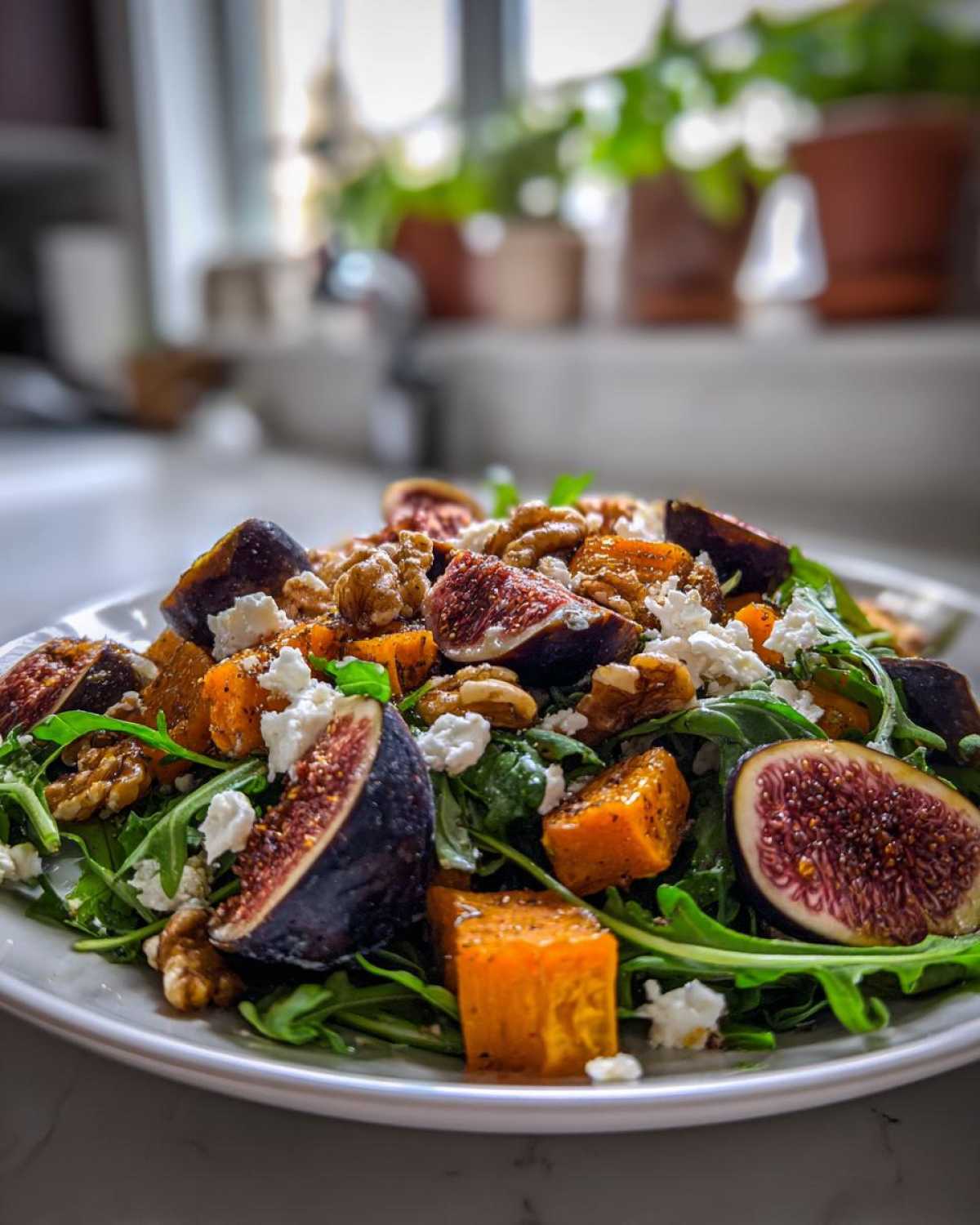 Mediterranean Winter Salad with Figs - detail 2
