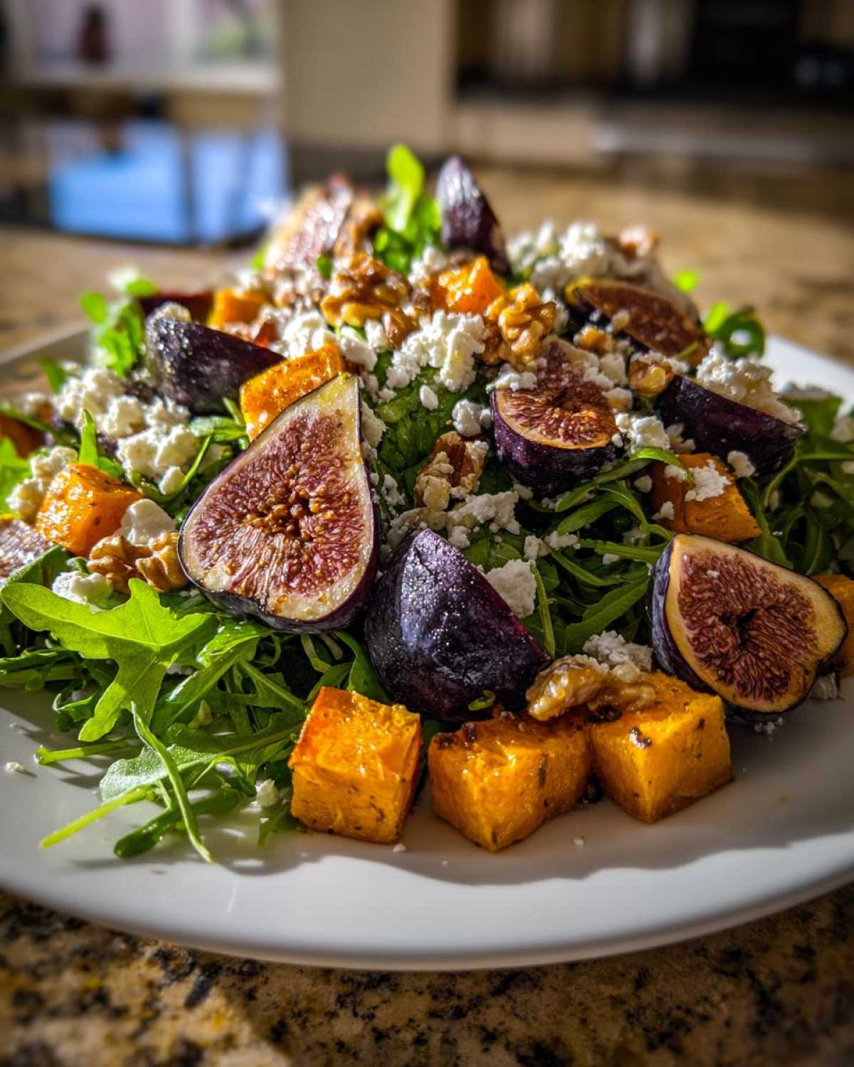 Mediterranean Winter Salad with Figs - detail 3
