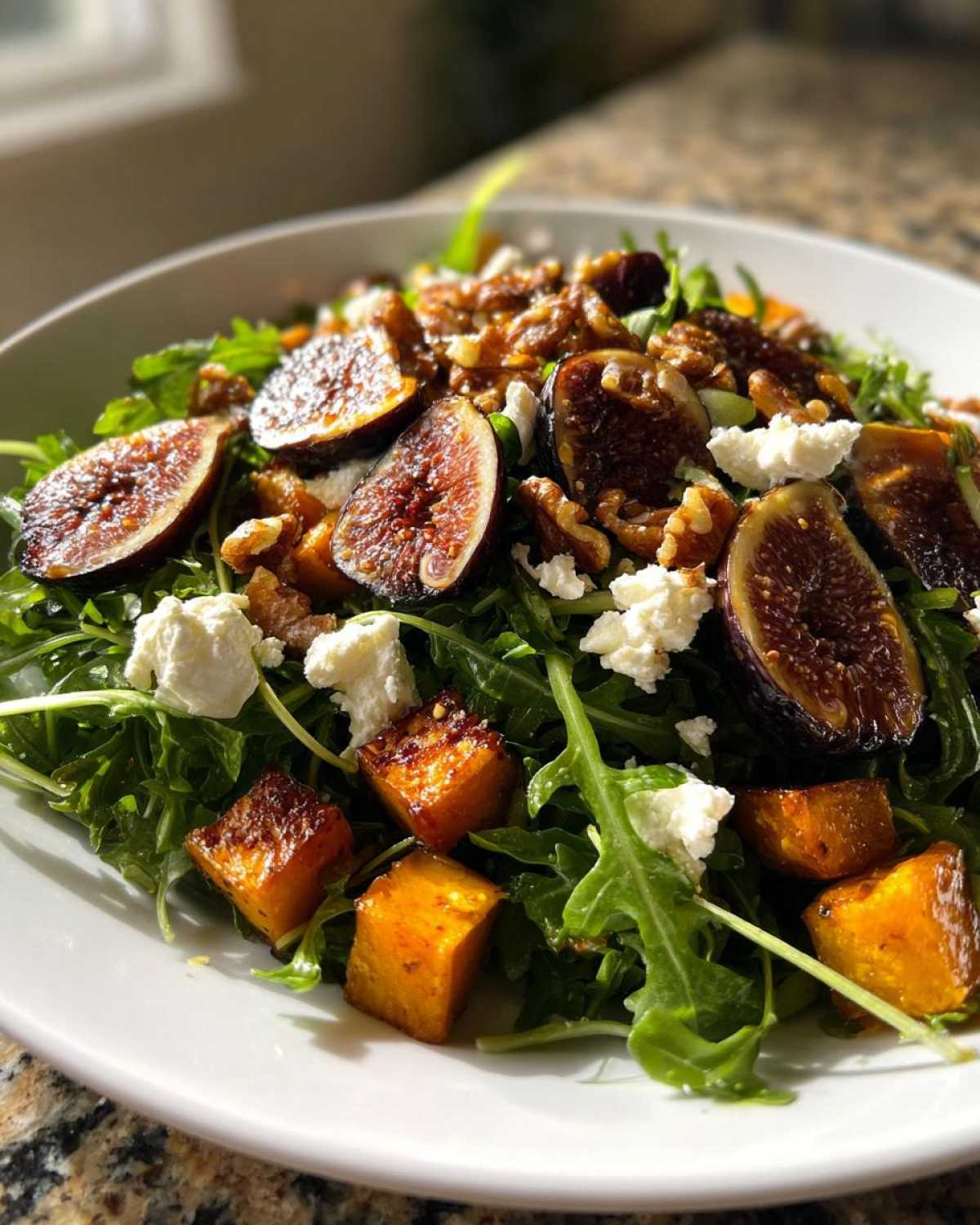 Mediterranean Winter Salad with Figs - detail 4
