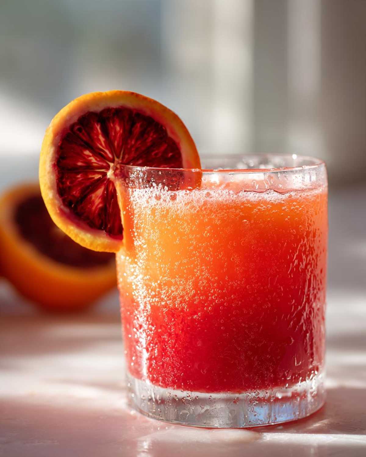 Mimosa Mocktail with Blood Orange - detail 1