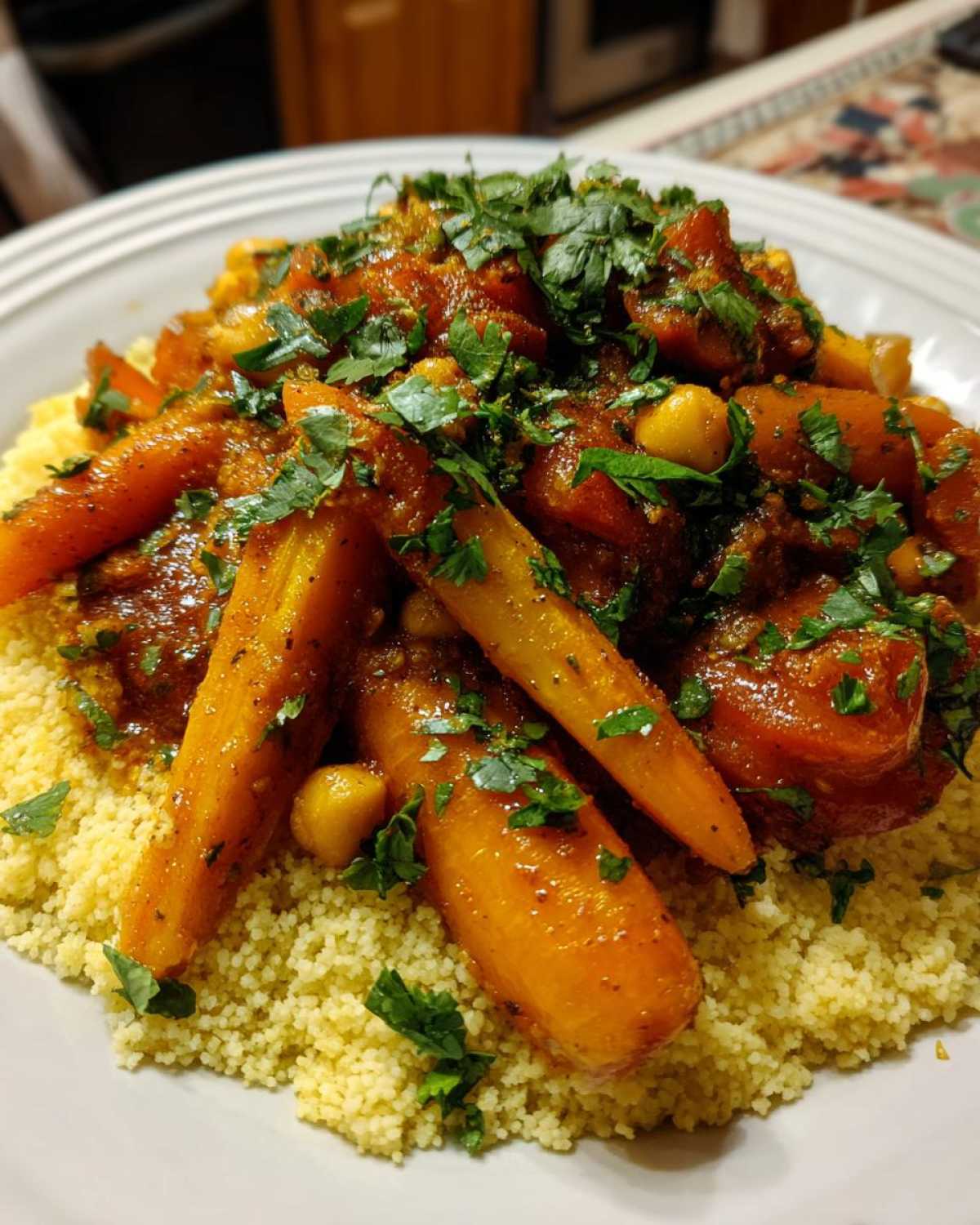 Moroccan-Spiced Carrot Tagine - detail 1