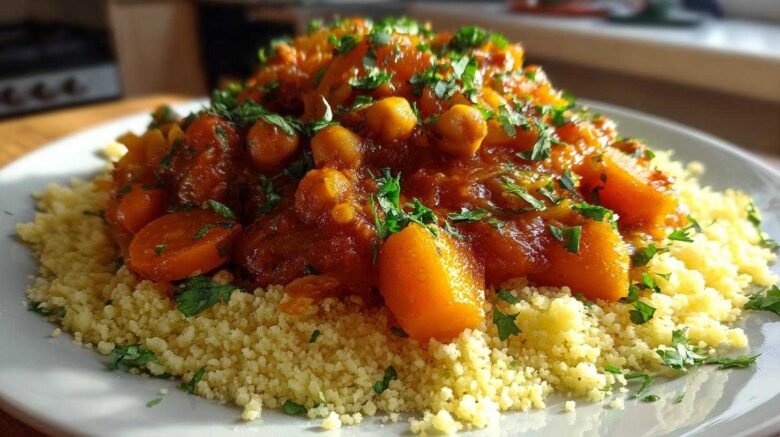 Moroccan-Spiced Carrot Tagine