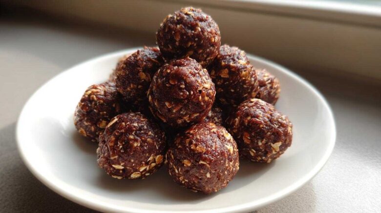 No-Bake Mocha Energy Bites