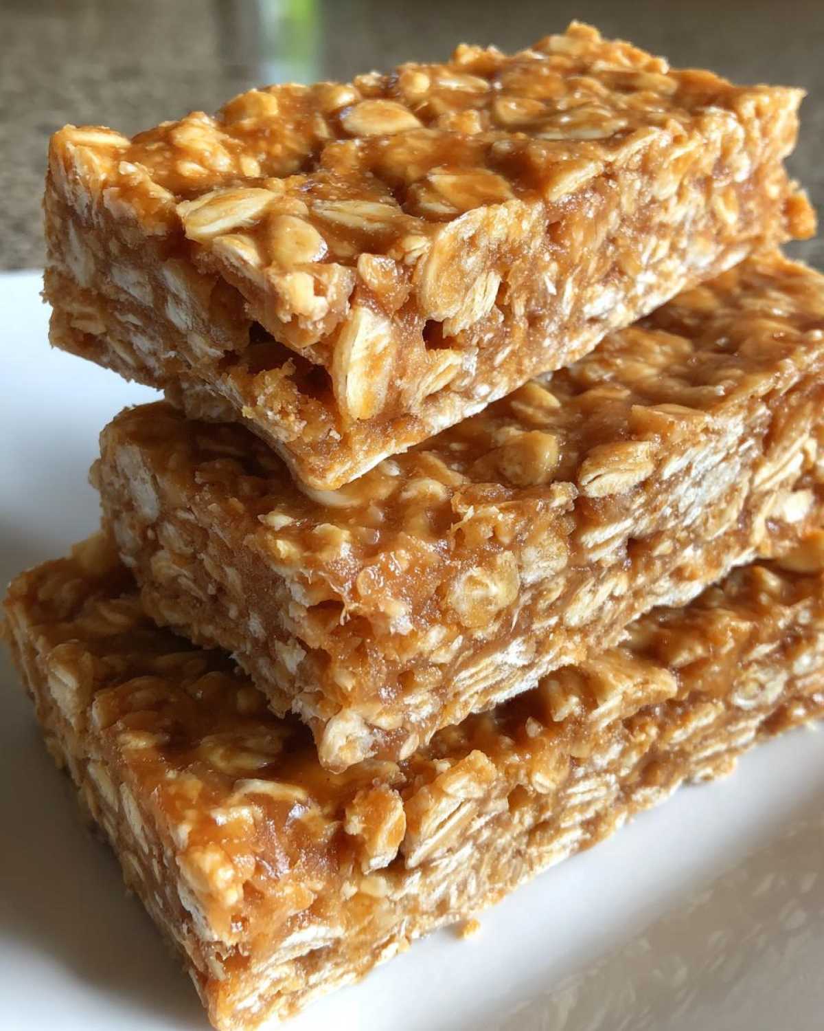 No-Bake Peanut Butter Oat Bars - detail 4