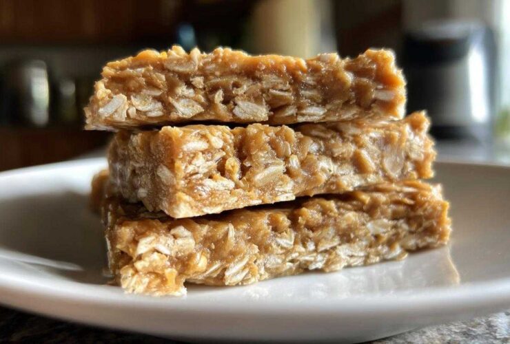 No-Bake Peanut Butter Oat Bars