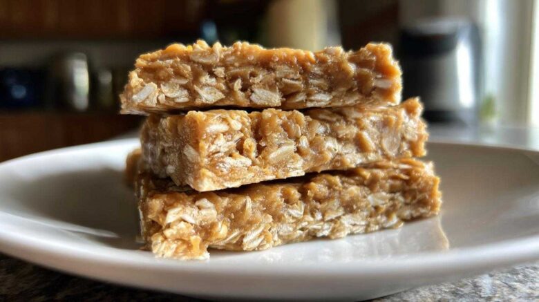 No-Bake Peanut Butter Oat Bars