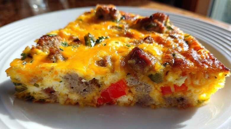 One-Pan Turkey Sausage and Egg Skillet