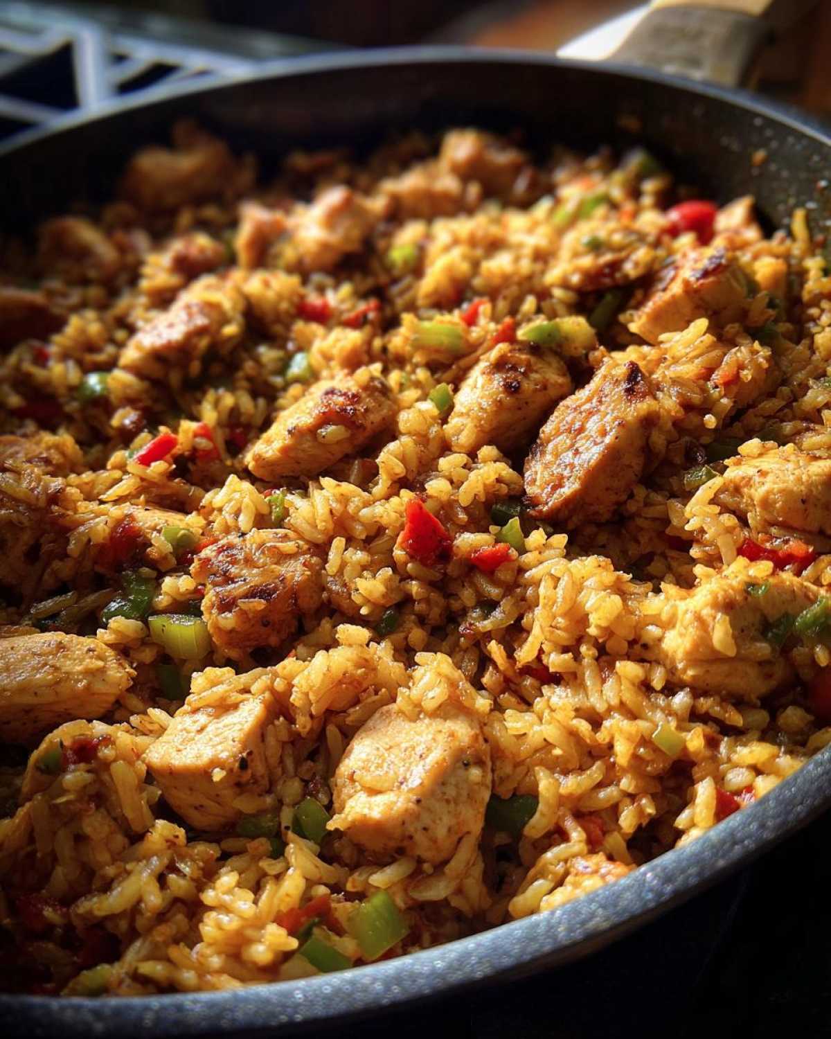 One-Skillet Cajun Chicken Jambalaya - detail 1