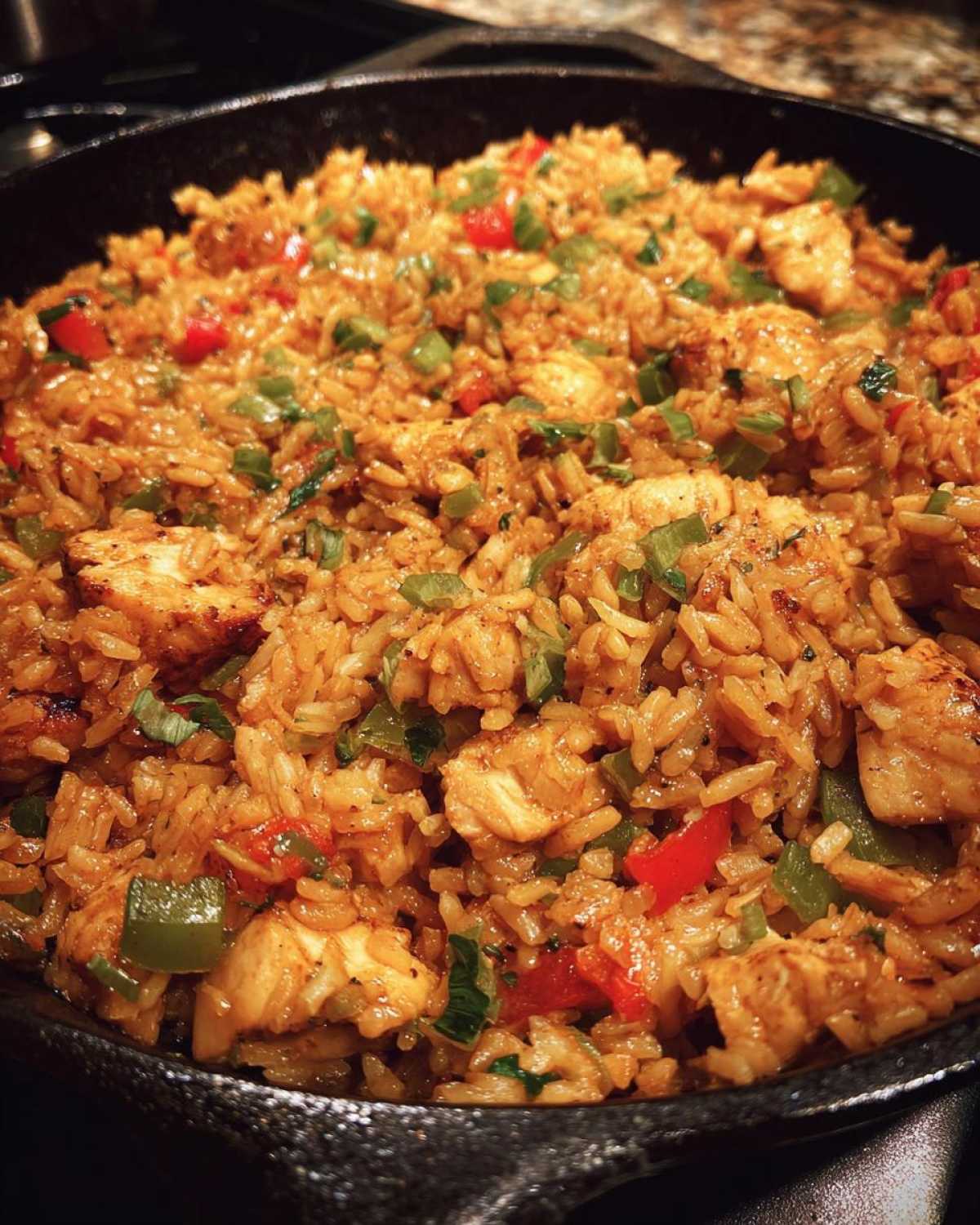 One-Skillet Cajun Chicken Jambalaya - detail 4