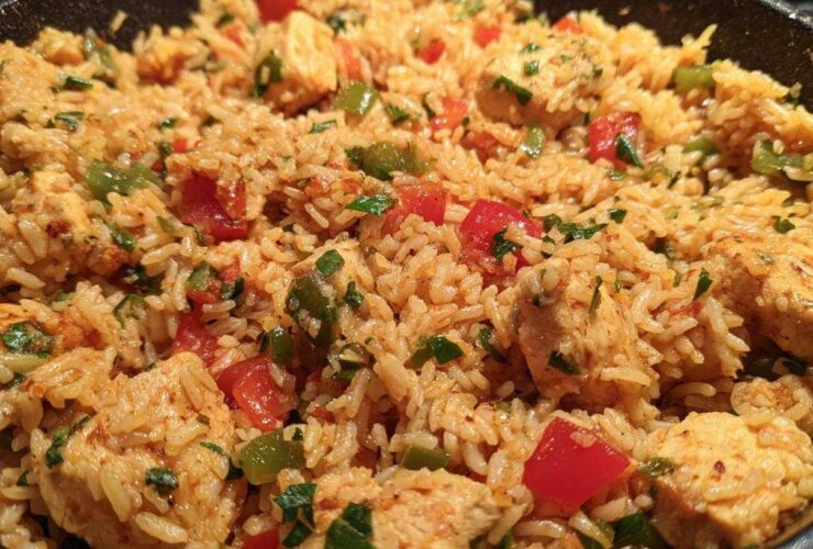 One-Skillet Cajun Chicken Jambalaya