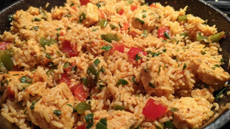 One-Skillet Cajun Chicken Jambalaya