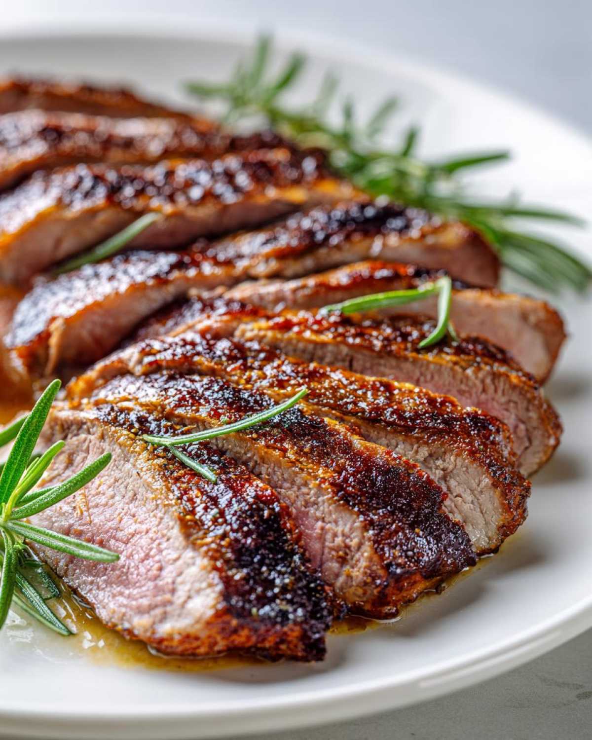 Orange Scented Rosemary Roasted Duck Breast - detail 3