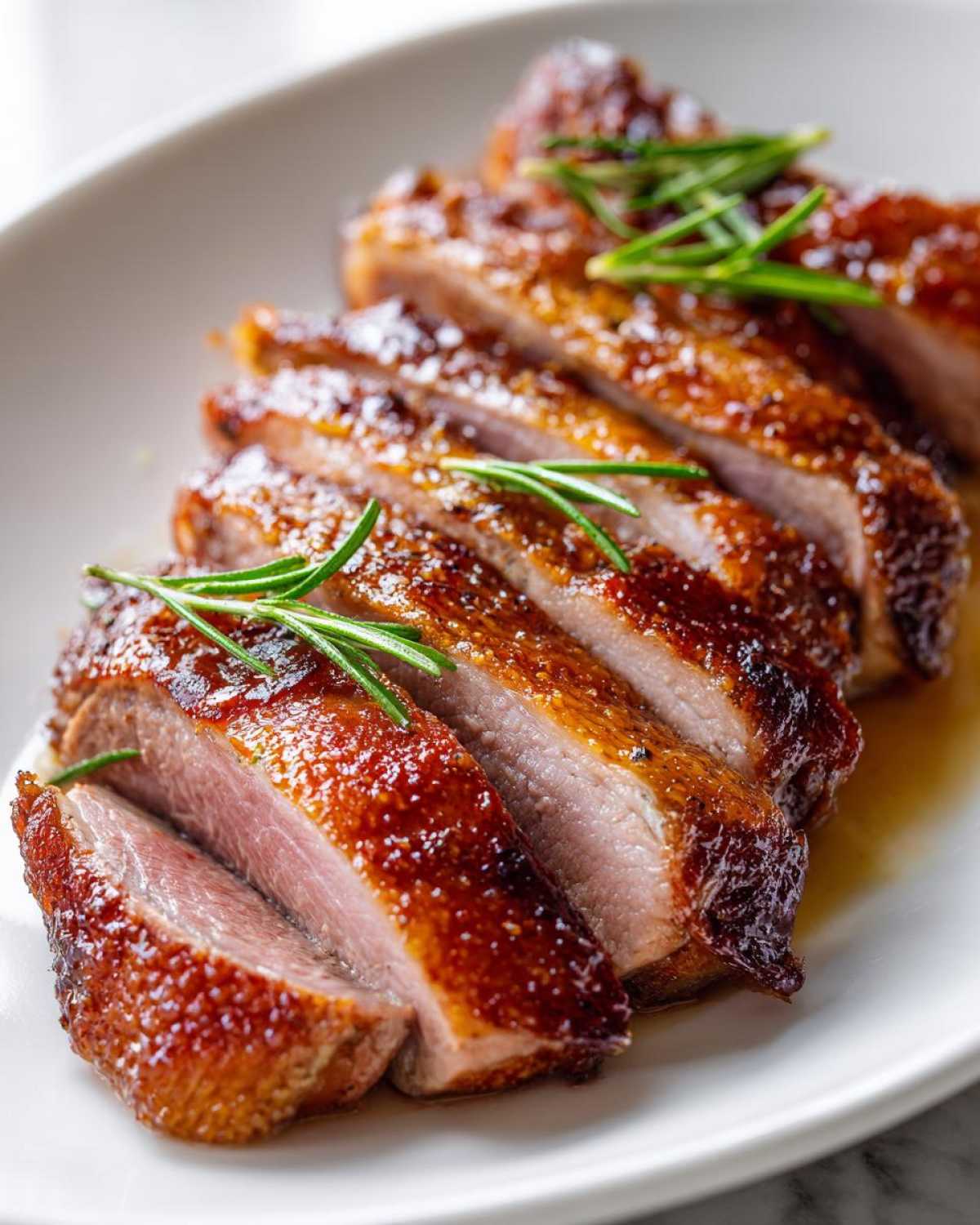 Orange Scented Rosemary Roasted Duck Breast - detail 4