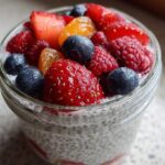 Overnight Chia Pudding with Citrus Berries