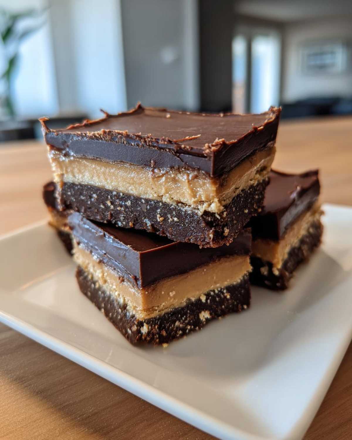 Peanut Butter Cup Fudge Bars - detail 1