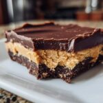 Peanut Butter Cup Fudge Bars