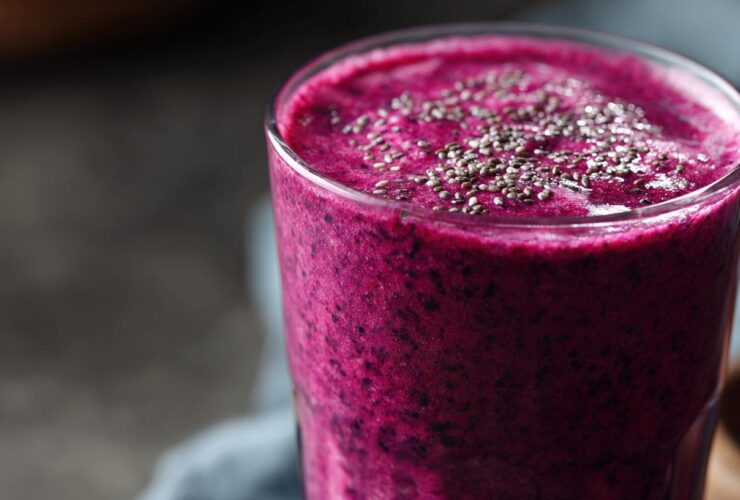 Protein Packed Berry Kefir Smoothie