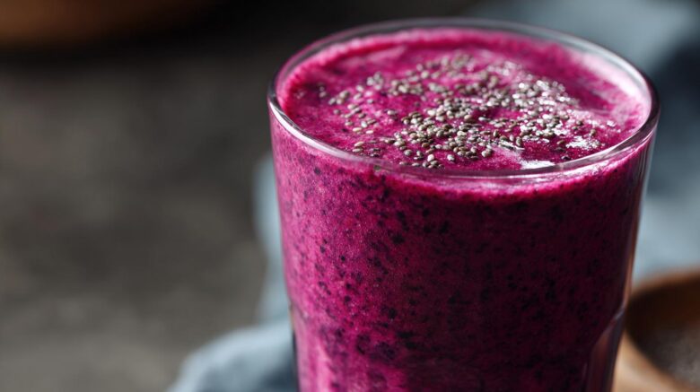 Protein Packed Berry Kefir Smoothie