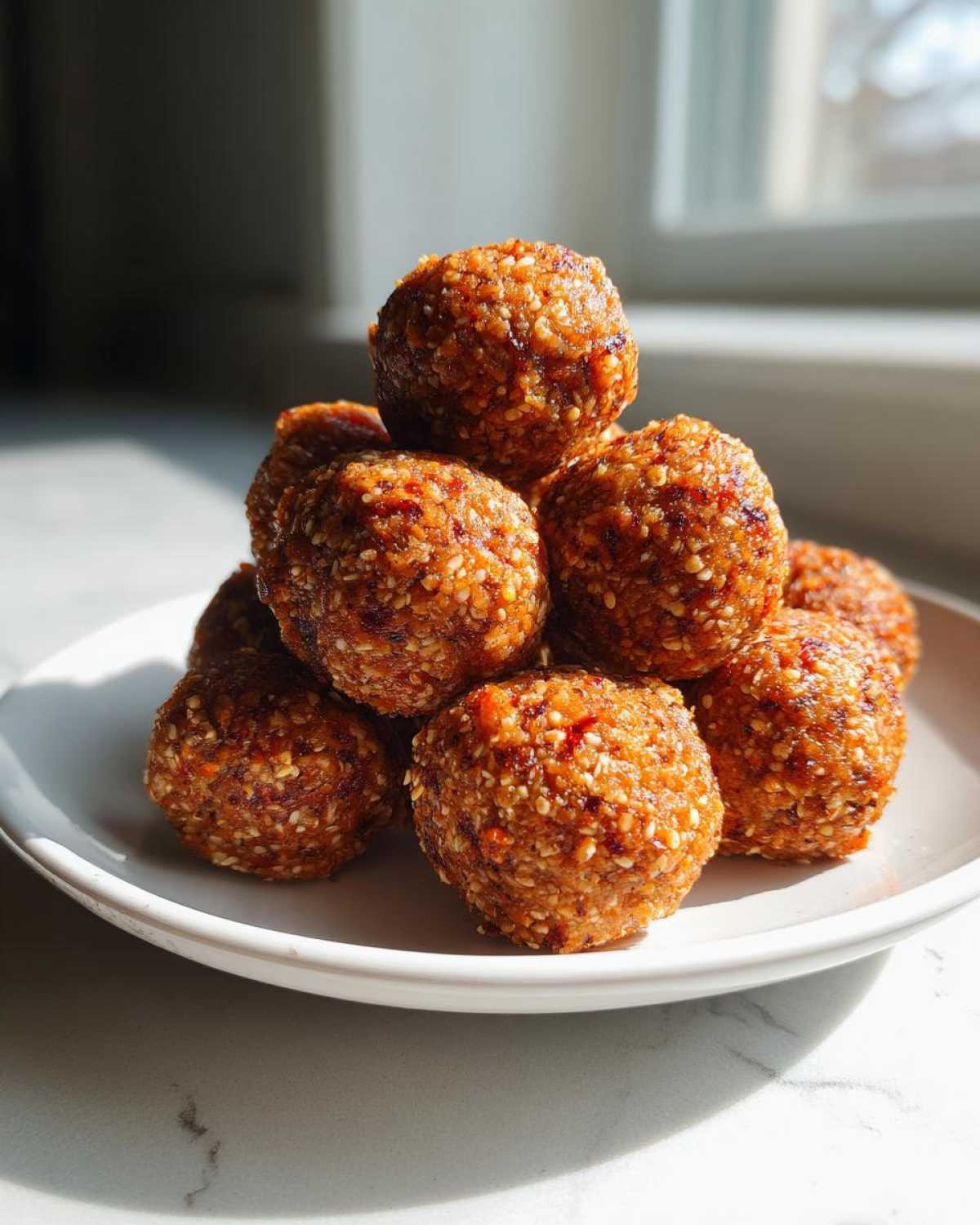 Protein-Packed Carrot Cake Balls - detail 1