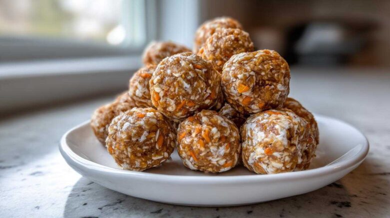 Protein-Packed Carrot Cake Balls