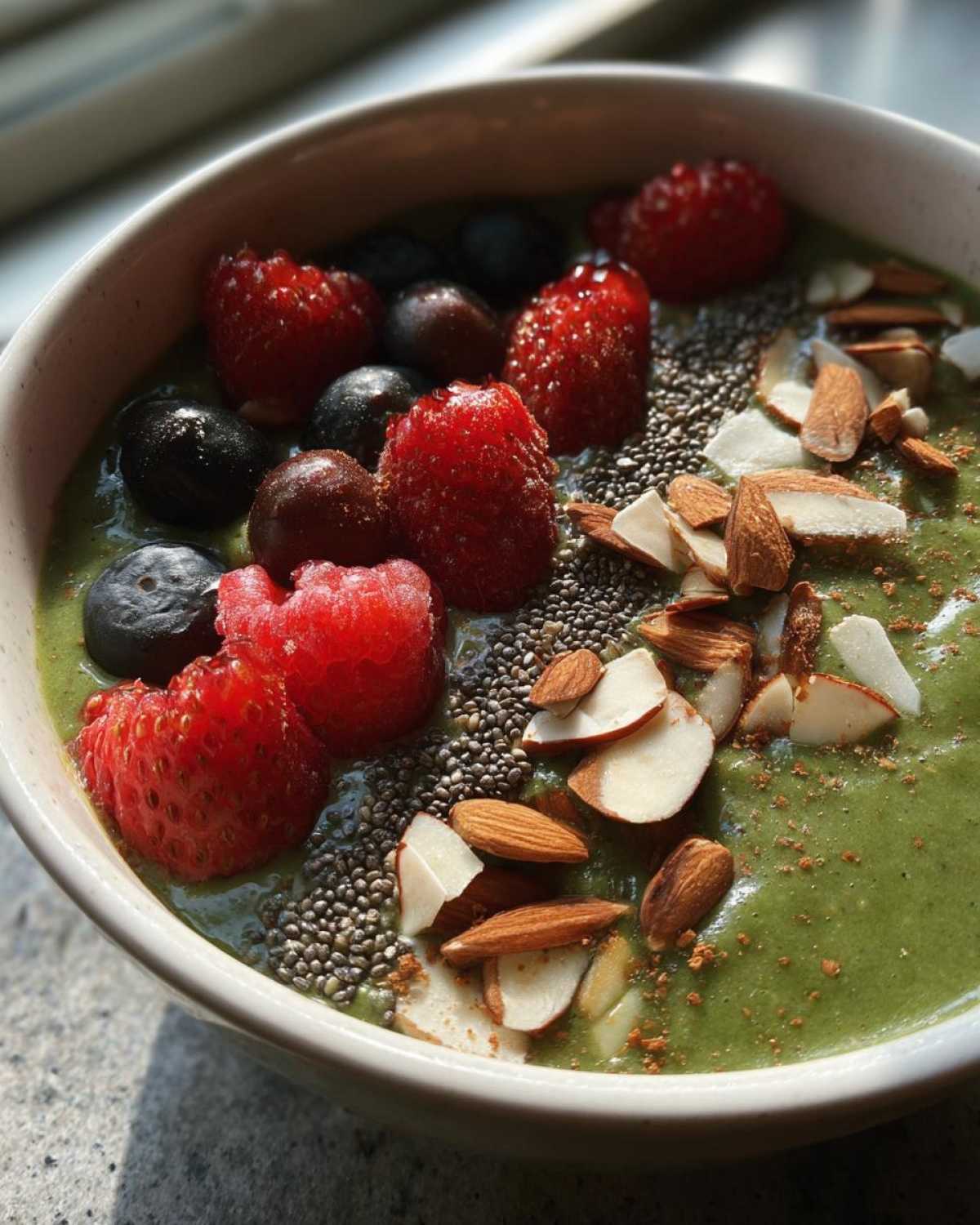 Protein-Packed Green Smoothie Bowl - detail 2