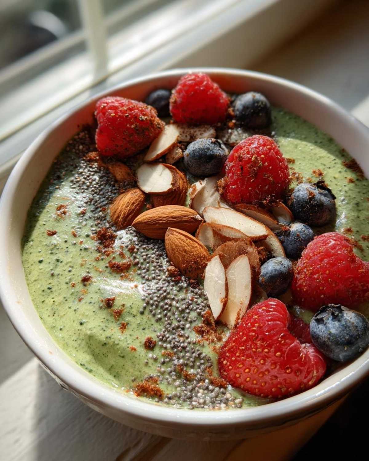 Protein-Packed Green Smoothie Bowl - detail 3