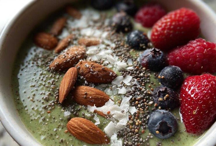 Protein-Packed Green Smoothie Bowl
